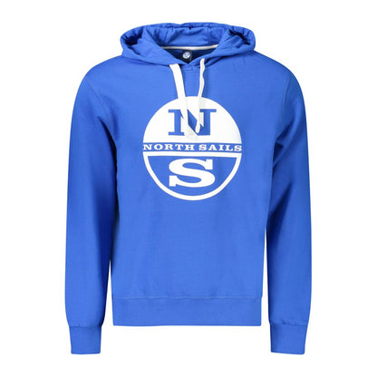 North Sails Blue Cotton Sweatshirt