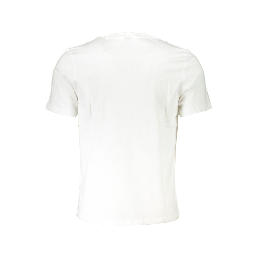 North Sails Bianco Cotton Male T-Shirt