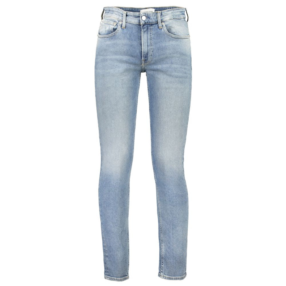 Calvin Klein Blue Cotton Jeans Denim