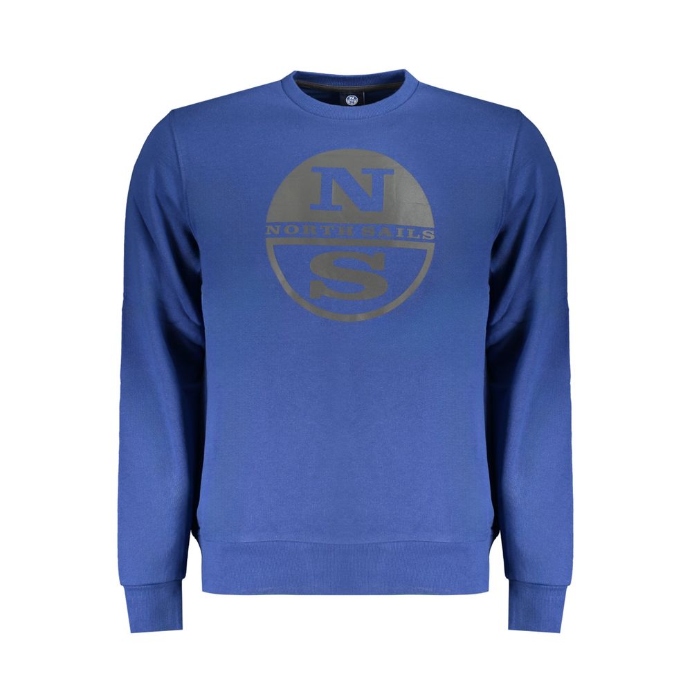 North Sails Blue Cotton Sweatshirt