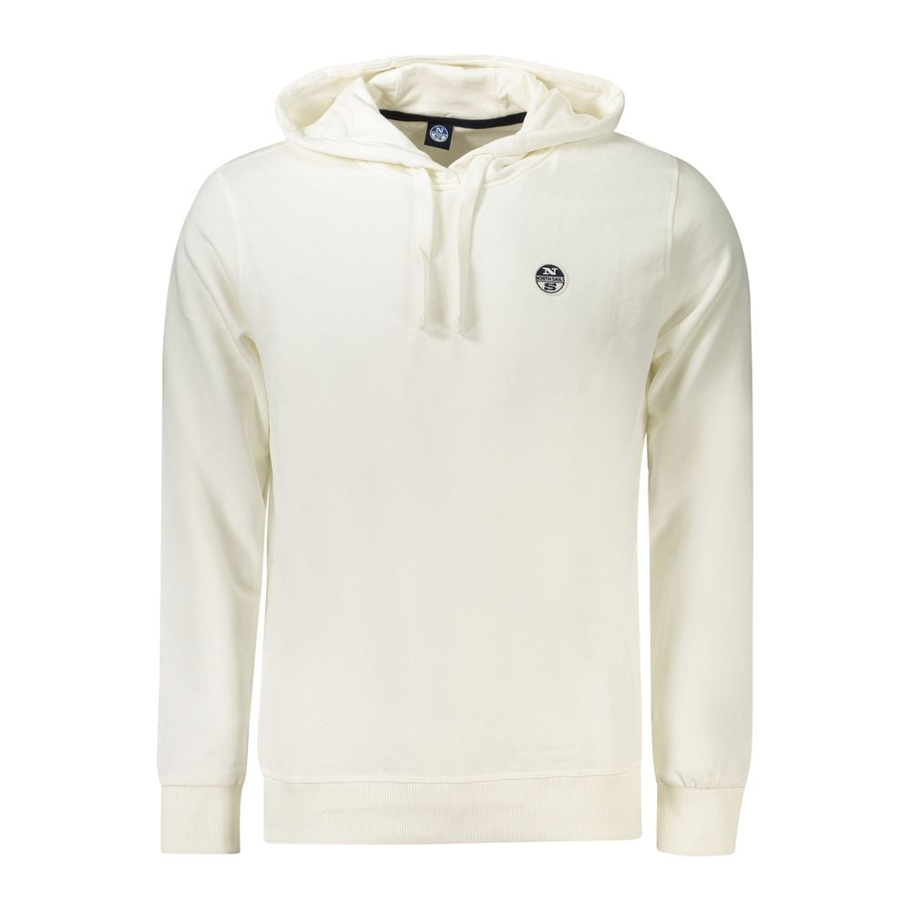 North Sails White Cotton Sweatshirt