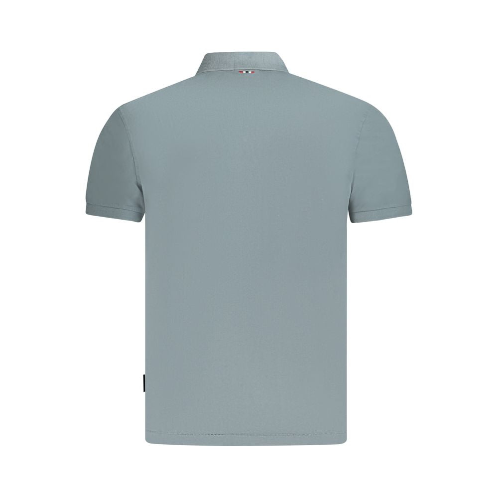 Napapijri Gray Cotton Polo Shirt