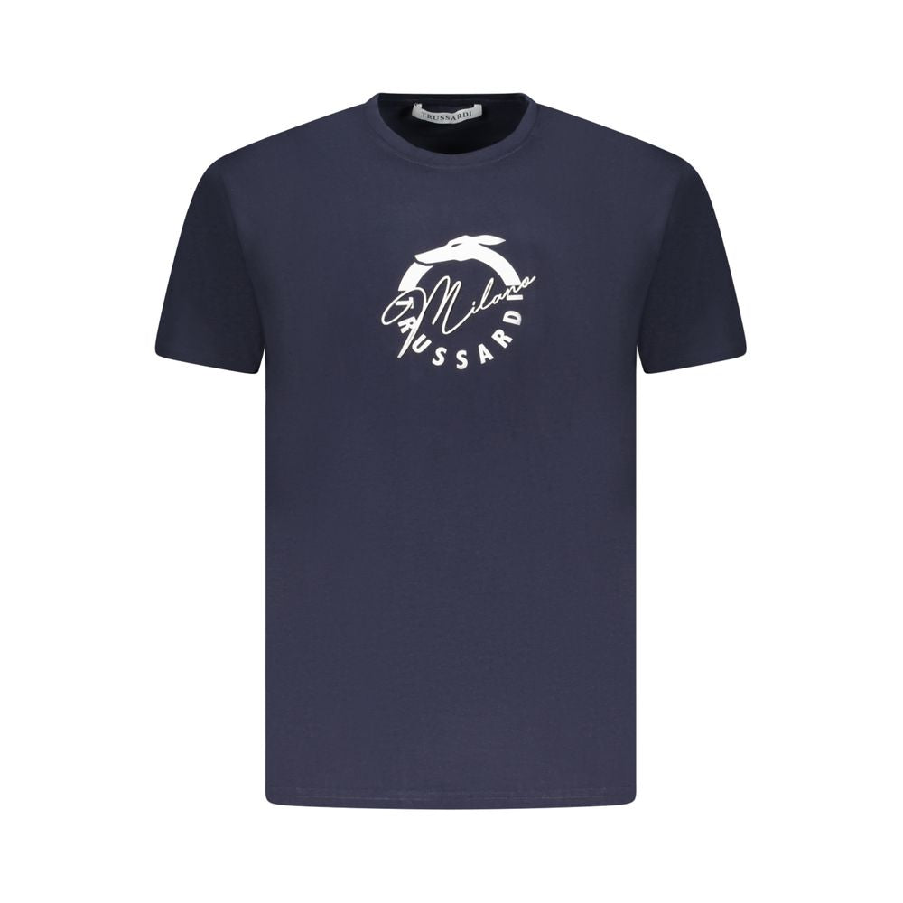 Trussardi Blue Cotton T-Shirt