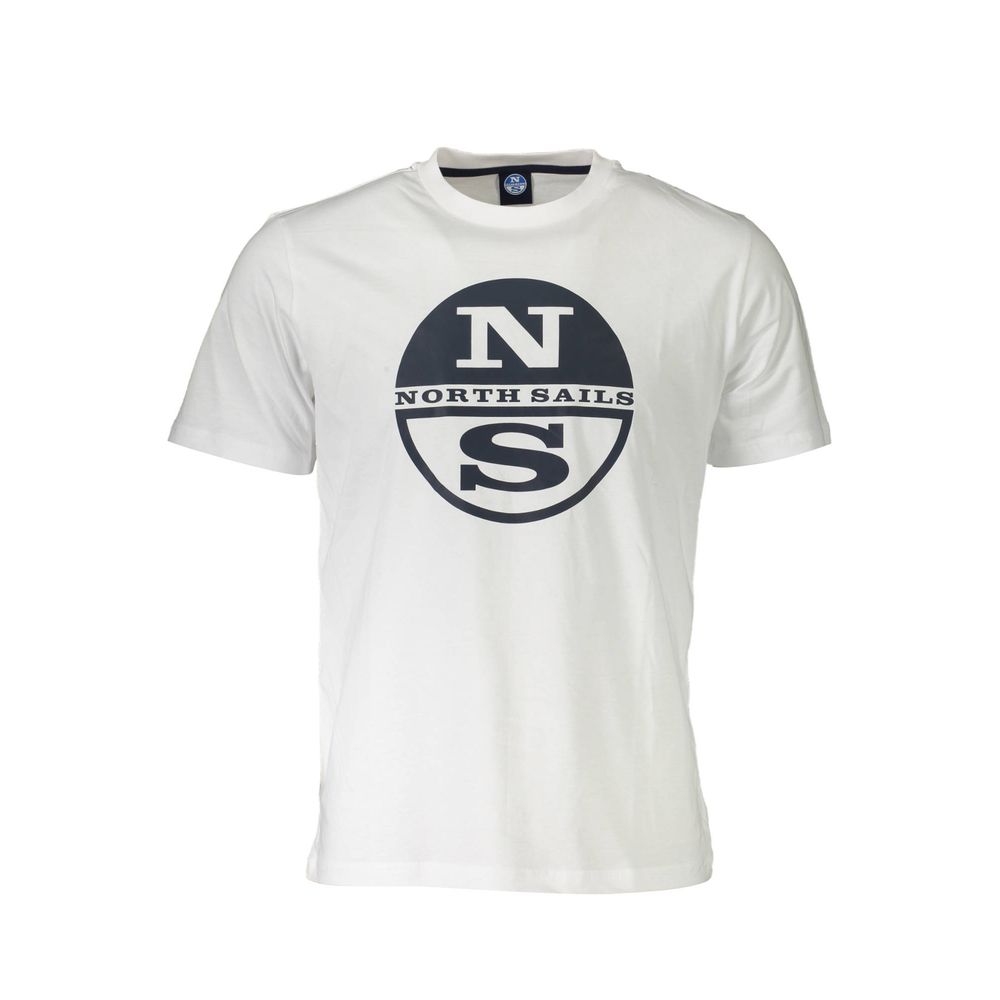 North Sails White Cotton T-Shirt