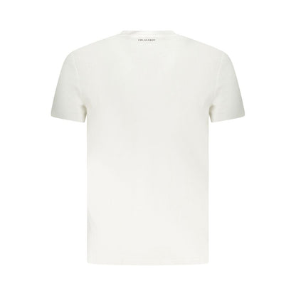 Trussardi White Cotton T-Shirt