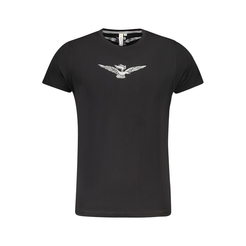 Accademia Militare Black Cotton T-Shirt AC-36542-S