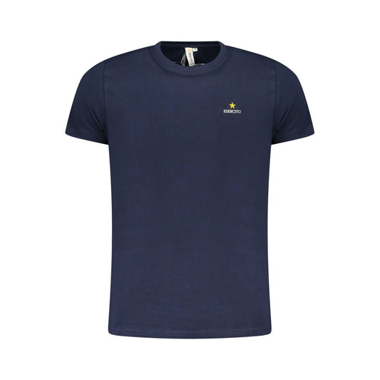 Esercito 1659 Blu Cotton Men T-Shirt