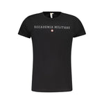 Accademia Militare Black Cotton T-Shirt AC-36566-S