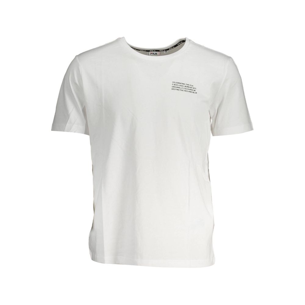 Fila Bianco Cotone Uomo T-Shirt