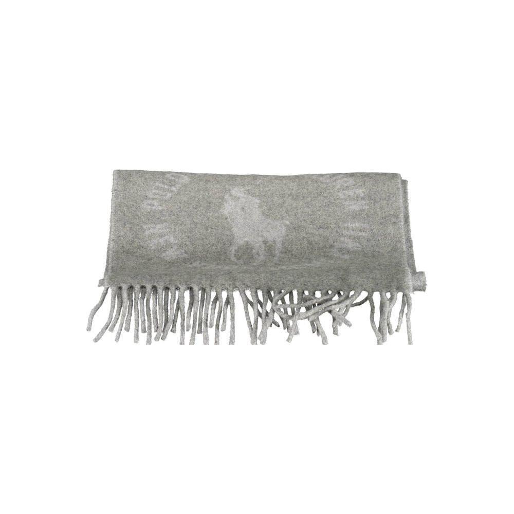 Ralph Lauren Gray Nylon Scarf RA-14261