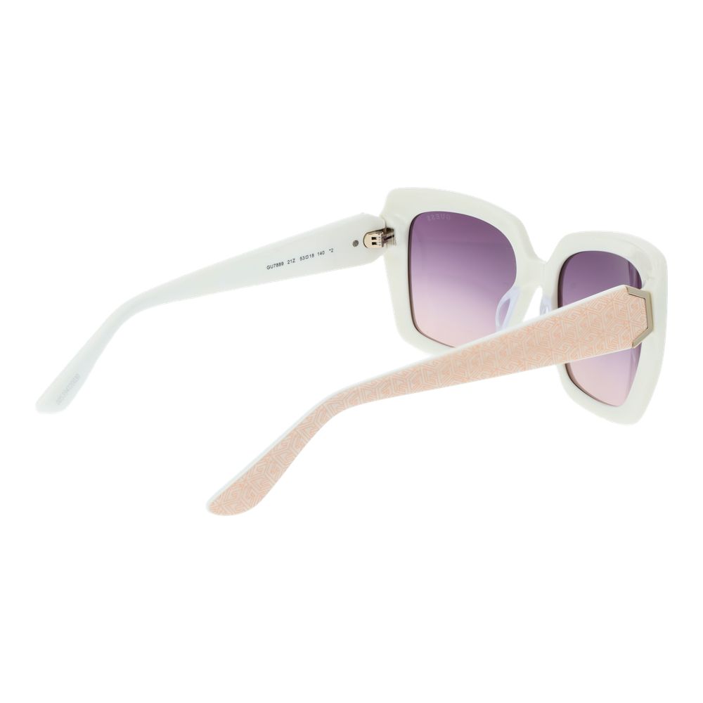 Guess White Women Sunglass