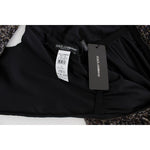 Dolce & Gabbana Dark Silk Shift Gown Full Length Dress