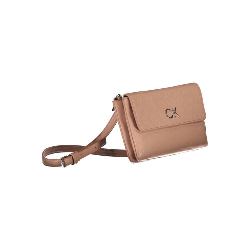 Calvin Klein Pink Polyester Handbag CA-16813