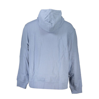Calvin Klein Azzurro Cotton Men Sweatshirt