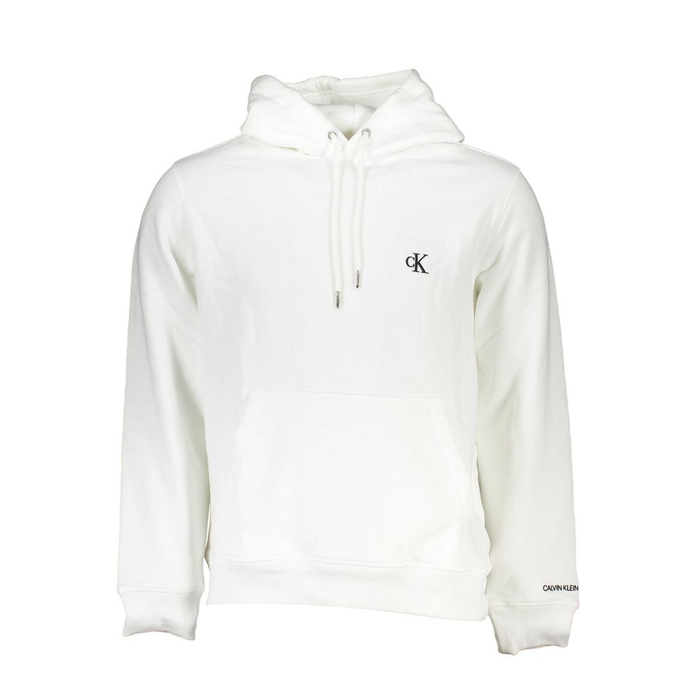 Calvin Klein White Cotton Sweatshirt