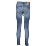 Tommy Hilfiger Blue Cotton Women's Skinny Jean