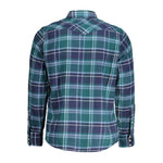 Wrangler Green Cotton Shirt WR-31632-S