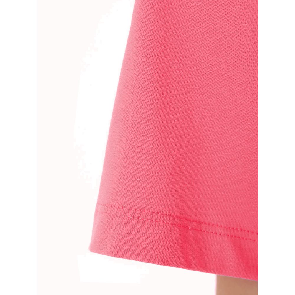 Comme Des Fuckdown Pink Cotton T-Shirt