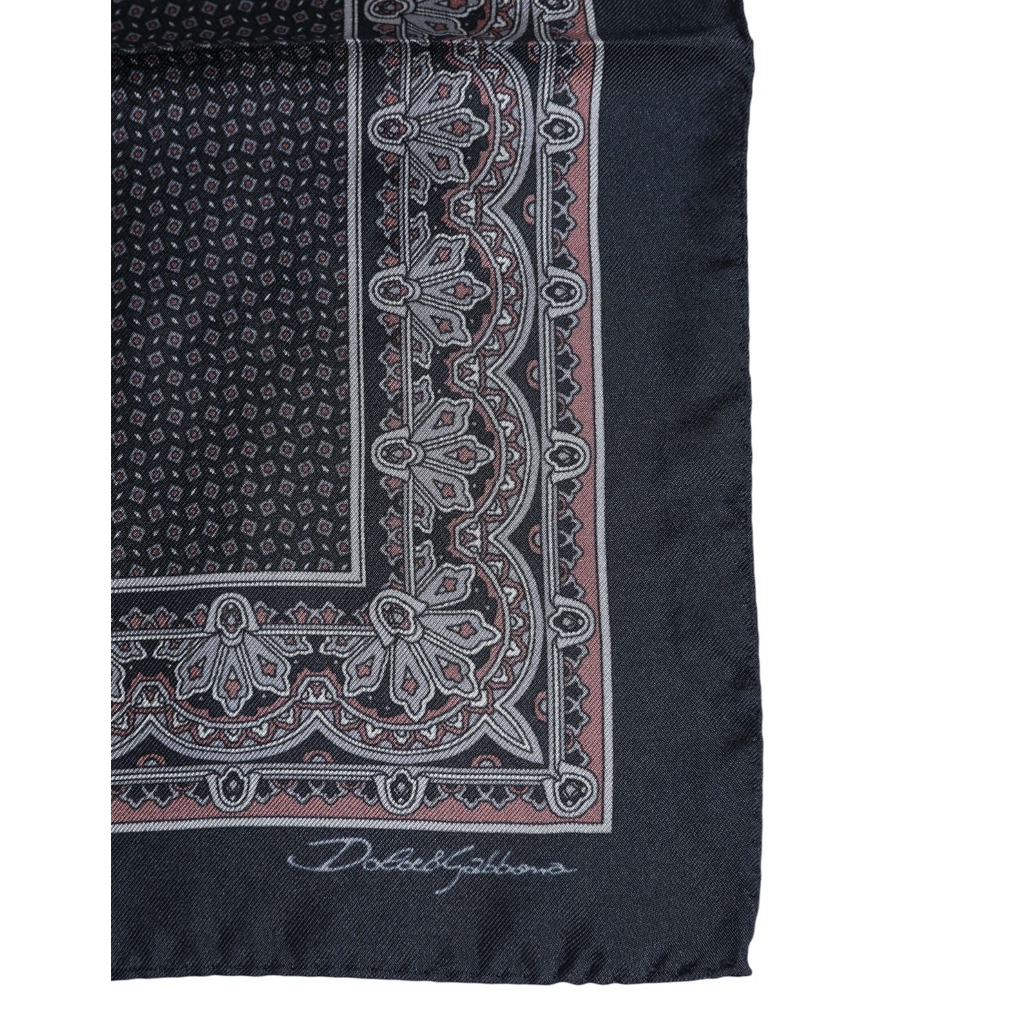 Dolce & Gabbana Multicolor Fantasy Silk Square Foulard Scarf