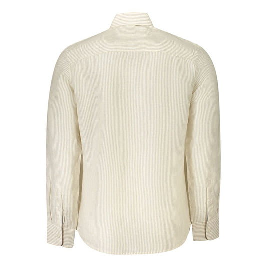 North Sails Beige Linen Shirt NO-38891-S