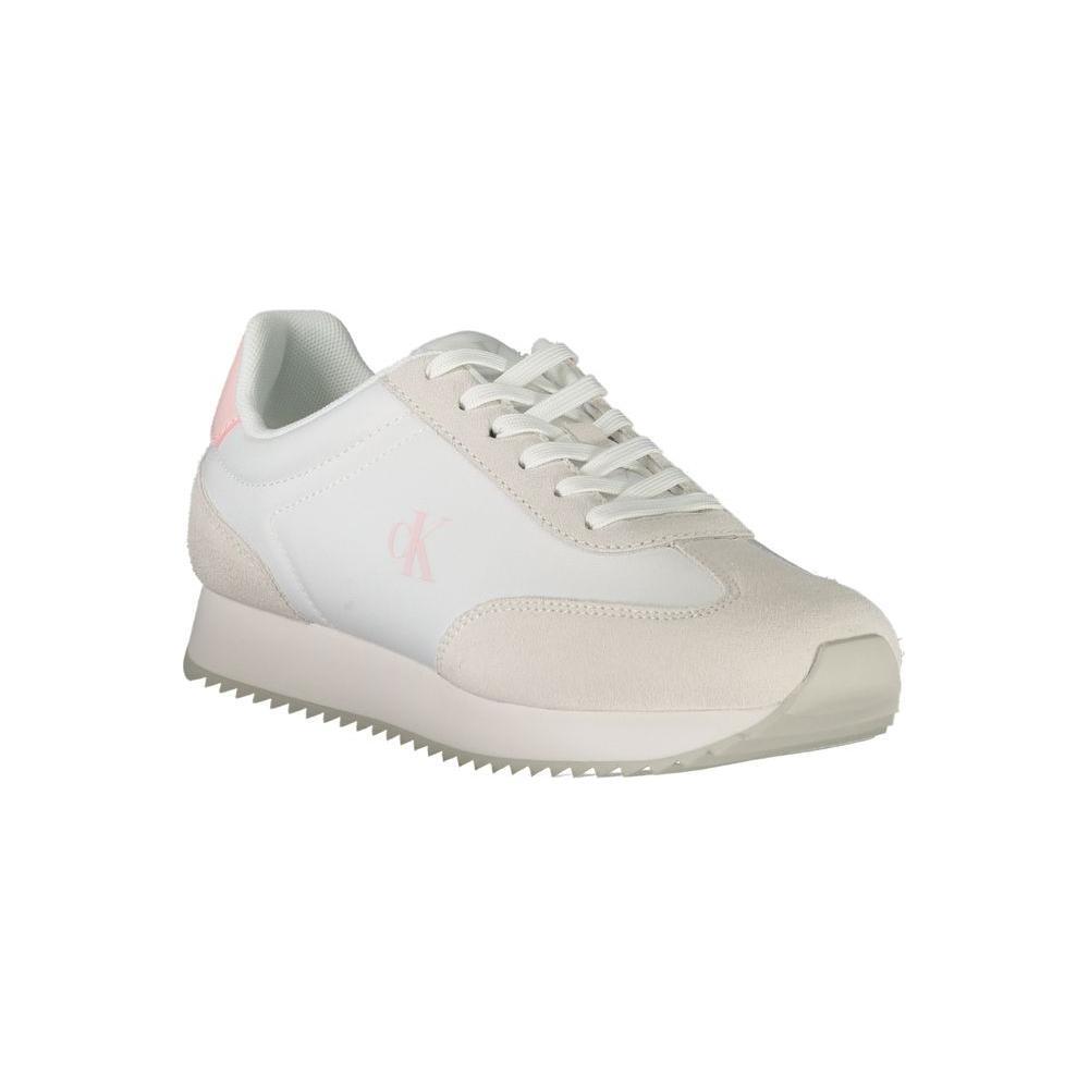 Calvin Klein White Leather Women Sneaker CA-38964-EU36/US6