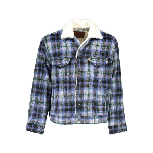 Levi's Blue Polyester Men Jacket