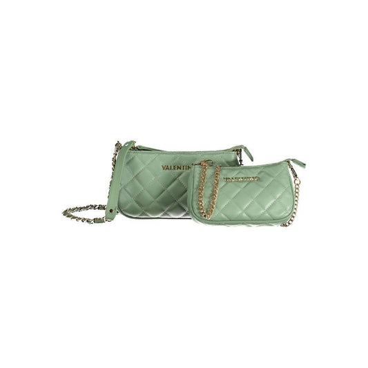 Mario Valentino Green Polyethylene Handbag VA-30016