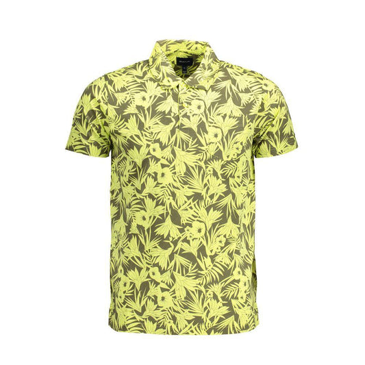 Gant Yellow Cotton Polo Shirt GA-12770-S