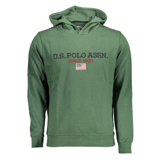 U.S. POLO ASSN. Green Cotton Sweater US-16915-XL