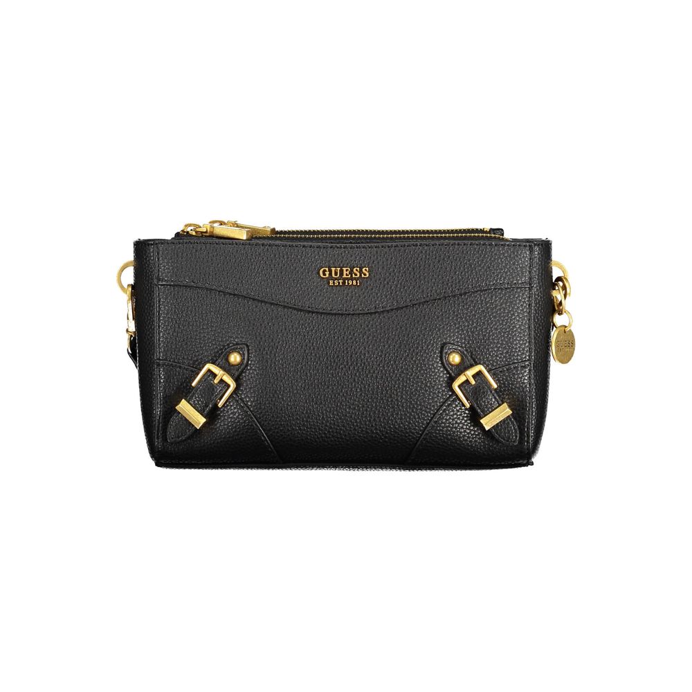 Front view with bag zipped and handles upright.