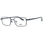 BMW Black Men Glasses Frame with titanium material, full-rim rectangle design, demo lenses, and branded case included.
