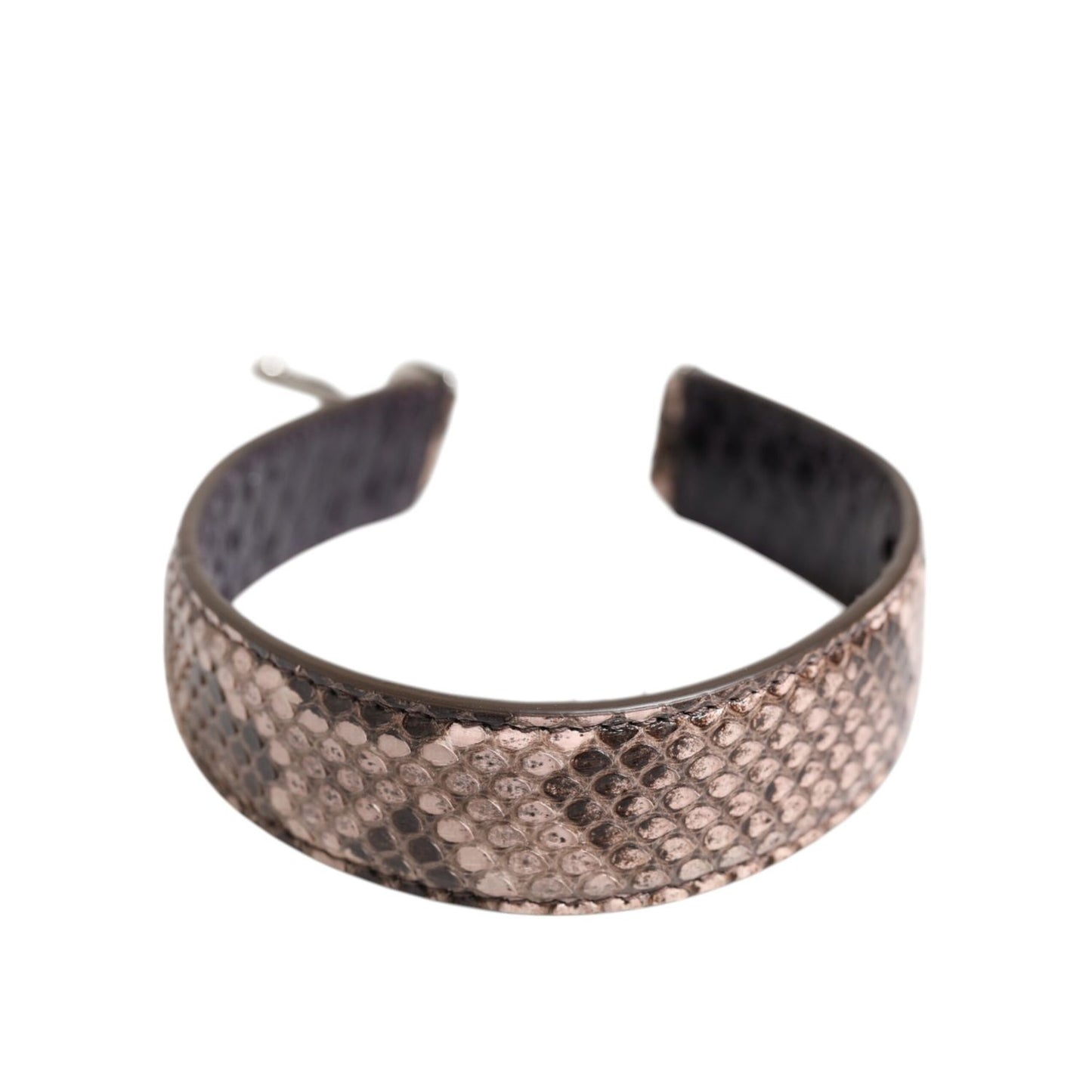 Dolce & Gabbana Brown Exotic Leather Handbag Accessory Shoulder Strap Dolce & Gabbana