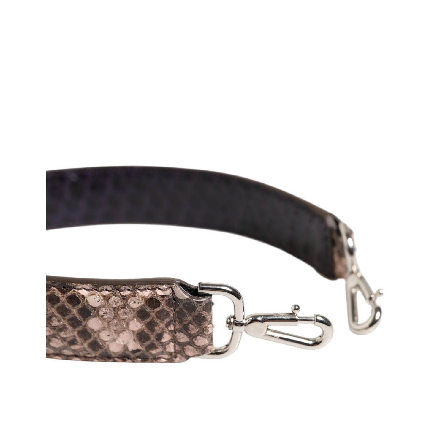 Dolce & Gabbana Brown Exotic Leather Handbag Accessory Shoulder Strap Dolce & Gabbana