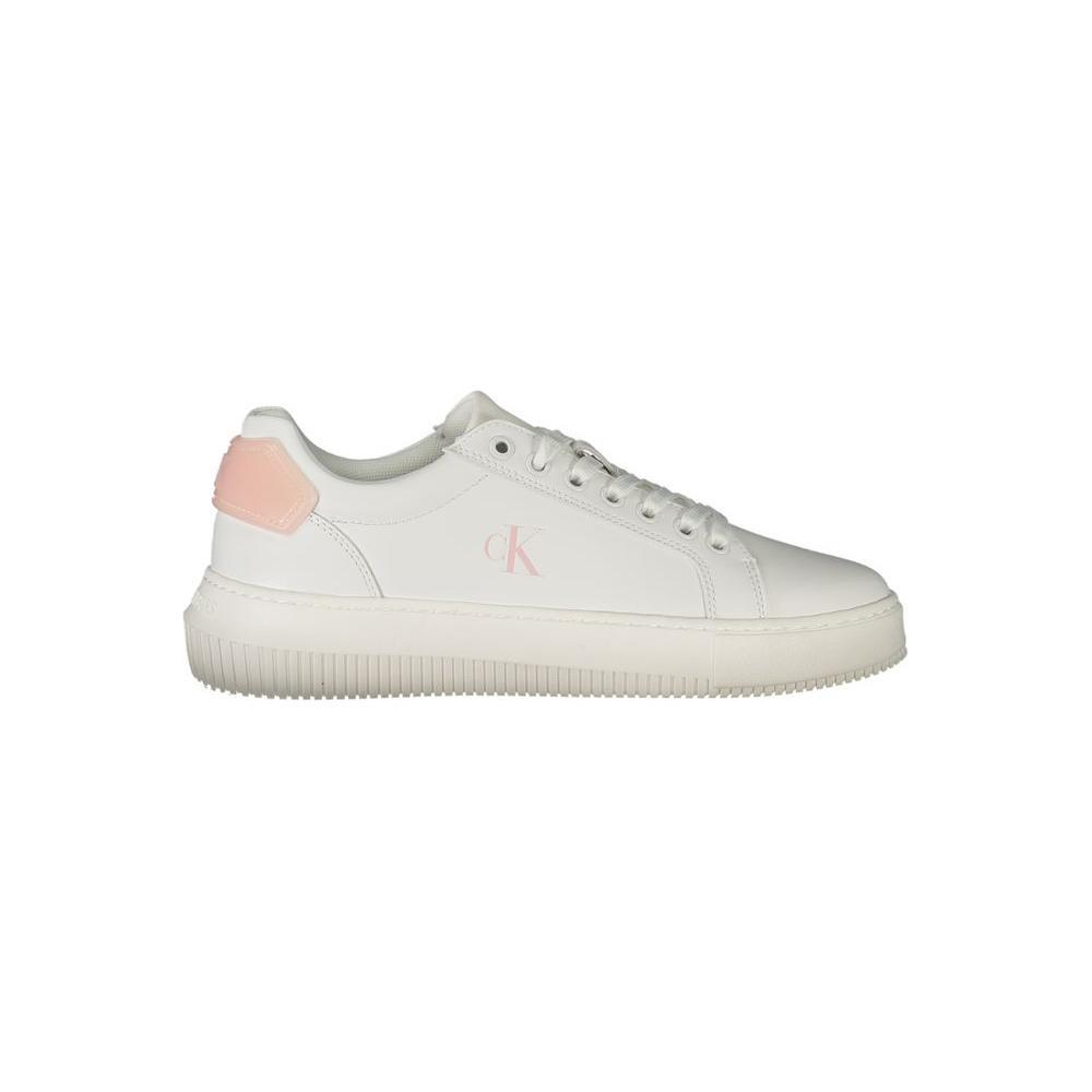 Calvin Klein White Leather Women Sneaker CA-39081-EU36/US6