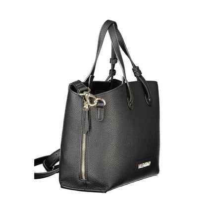 Mario Valentino Black Polyurethane Women's Bag