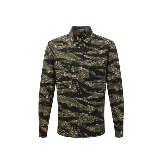 Dolce & Gabbana Camouflage Shirt DO-8735403311316-48 | M