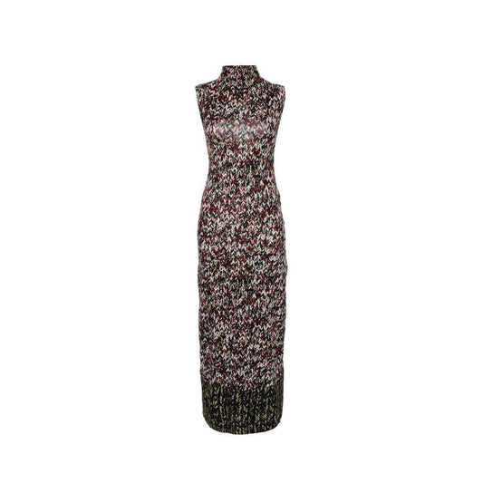 Loewe Knit-Print Long Dress LO-8735509643476-M