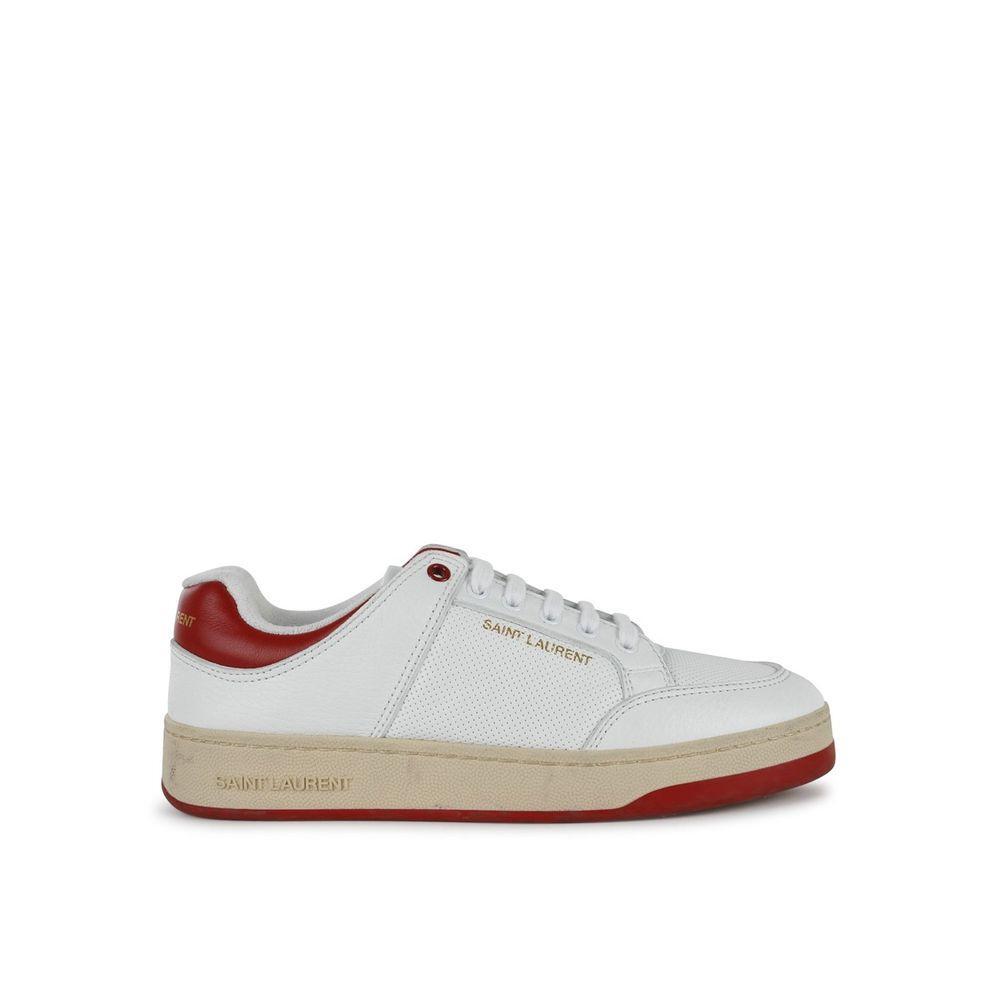 Saint Laurent Leather Sneakers SA-8735569051860-EU41/US8