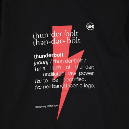 Neil Barrett Black Cotton Sweatshirt