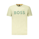 Hugo Boss Green Cotton Men T-Shirt BO-39204-XL