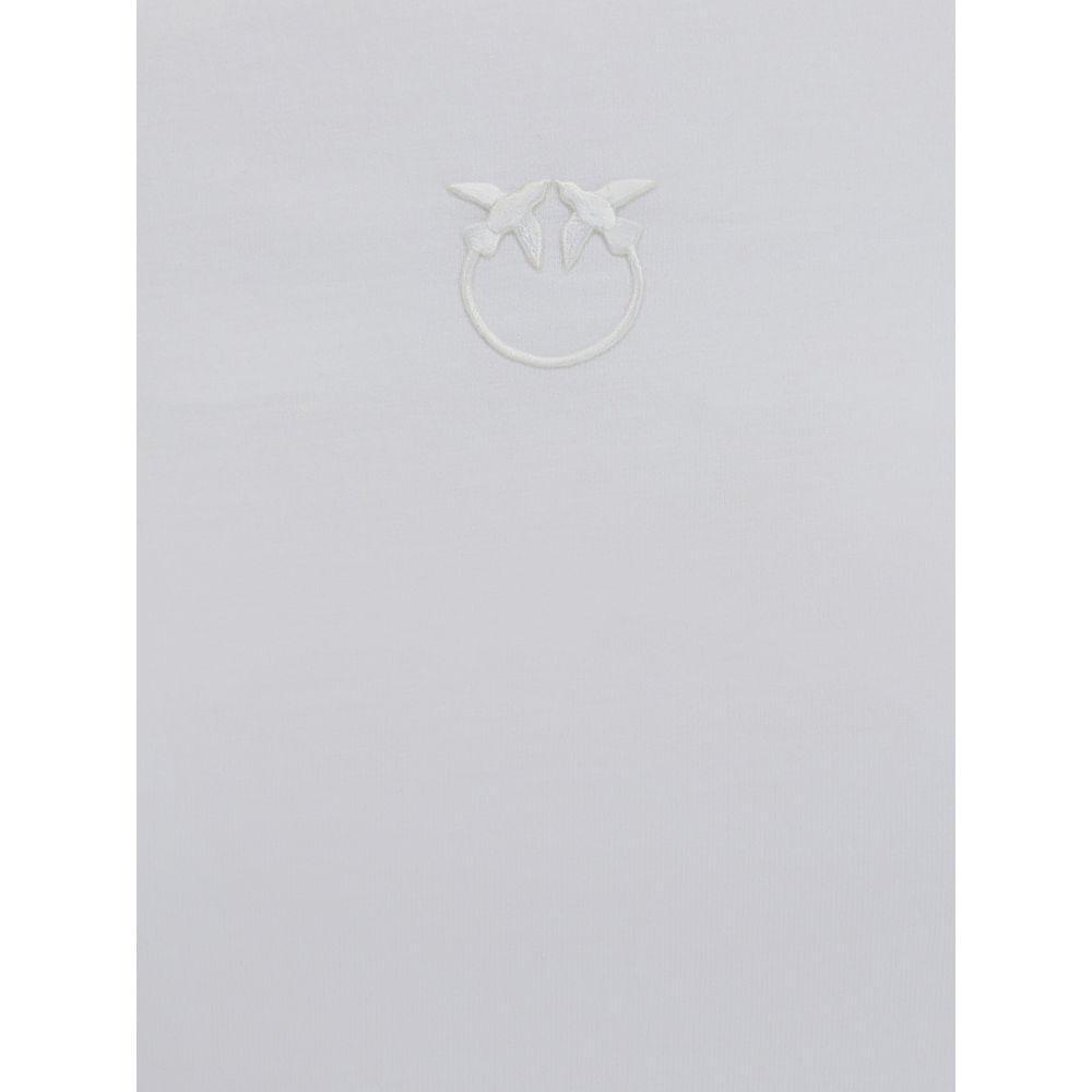 PINKO White Cotton T-Shirt
