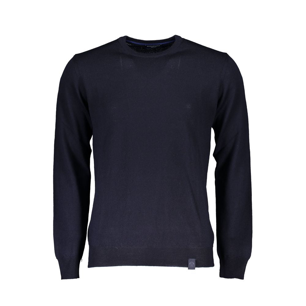 North Sails Blue Fabric Men's Sweater