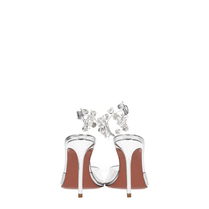 Amina Muaddi Transparent Pvc High Heel Pumps