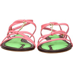 Jacquemus Pink Leather Flat Sandals JA-8547325804809-EU37/US7