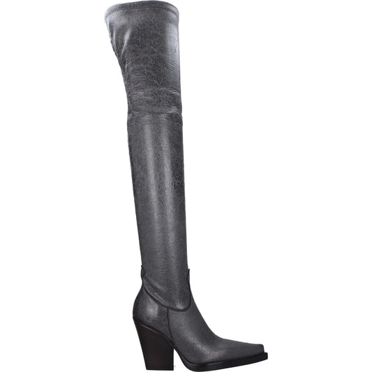 Paris Texas Black Leather Over The Knee PA-8547451470089-EU36/US6