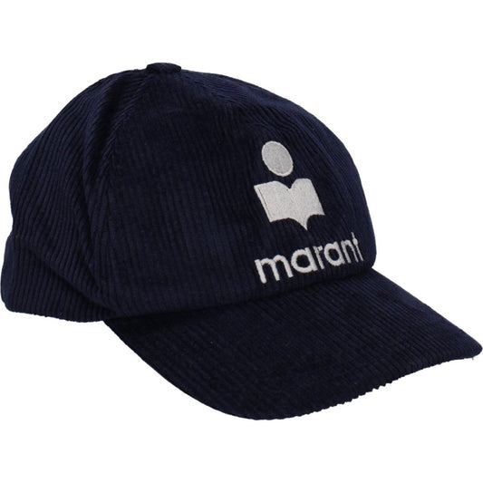 Isabel Marant Blue Cotton Caps (Baseball Hat)