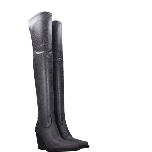 Paris Texas Black Leather Over The Knee PA-8547451470089-EU36/US6