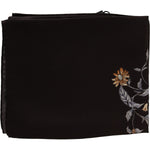 Dolce & Gabbana Brown 100% Silk Bird Print Wrap 80cm X 95cm RRP Scarf Silk Wrap Shawls