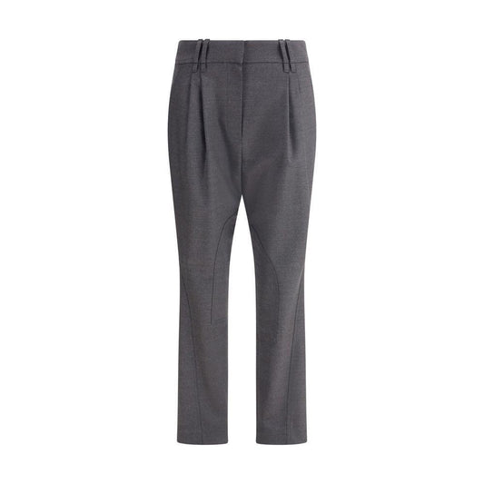 Brunello Cucinelli Virgin wool Pants BR-MG912P9029C870-IT42 | L