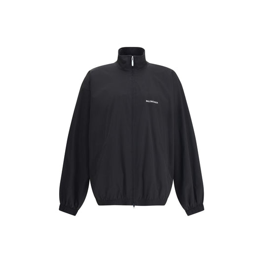 Balenciaga Black Polyester Shell Jacket